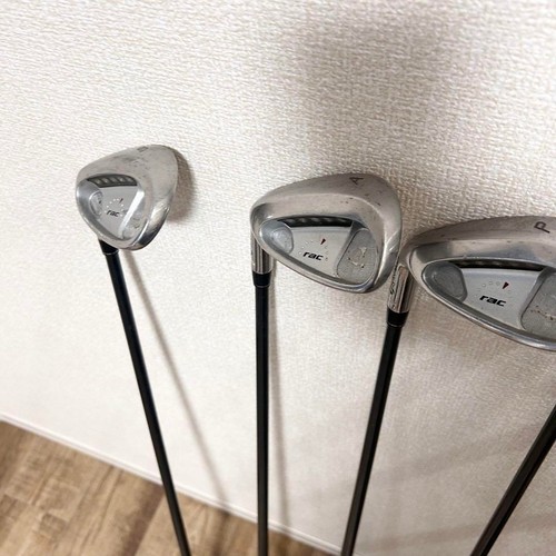 Lefty TaylorMade rac Iron Set 8pcs 5-Pw,Aw,Sw Flex R Regular TM-RAC PLUS - Picture 8 of 16