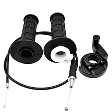 Twist Throttle Assembly and 36" Throttle Cable for Yamaha SSR Coolster Roketa 