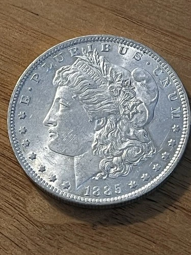 1885-O  Morgan Silver Dollar $1 Coin 0.9 Fineness Silver Uncertified Ungraded