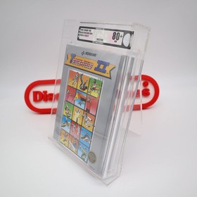 NES Nintendo TRACK & FIELD II 2 - EARLY ROUND SOQ - VGA GRADED 80+ NEW & Sealed!