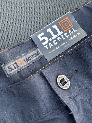5.11 Tactical Fast-Tac Cargo Pants Men’s W34 L30 Dark Navy NWT - Picture 9 of 9