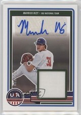 2023 USA Baseball Stars & Stripes Signature Materials /200 Mavrick Rizy Auto