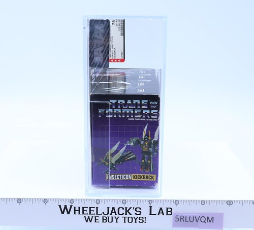 Kickback AFA GRADED 75 75/85/90 G1 Transformers Hasbro TAPE SEALED - Picture 4 of 11