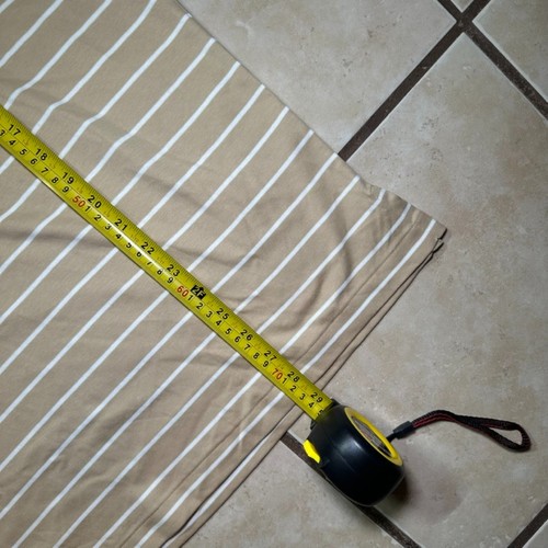 NEW Polo Ralph Lauren Classic-Fit Soft Cotton Tan White Stripe Shirt Mens Large - Bild 5 von 8