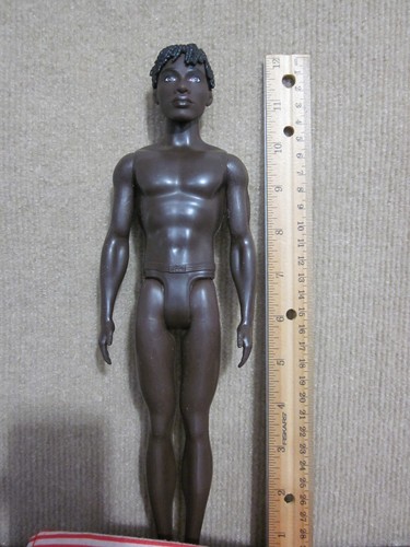 Barbie Fashionistas #203 AA Ken Nude Male Doll Twisted Hair - Bild 6 von 22