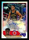 2023 TOPPS CHROME MCDONALD'S JA'KOBE WALTER RC REFRACTOR AUTO AUTOGRAPH ROOKIE!