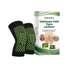 Houkea Leg Compression Sleeves for Knee Pain Relief & Daily Muscle Support