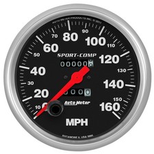 Auto Meter 3995 Sport-Comp In-Dash Speedometer