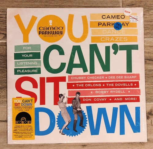 YOU CAN'T SIT DOWN Yellow Vinyl 2x LP RSD 2022 Cameo Parkway Dance Crazes NEW