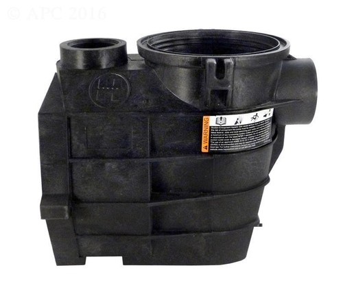 Pump Housing/Strainer, 2" x 2", w/Drain Plugs - Picture 4 of 4