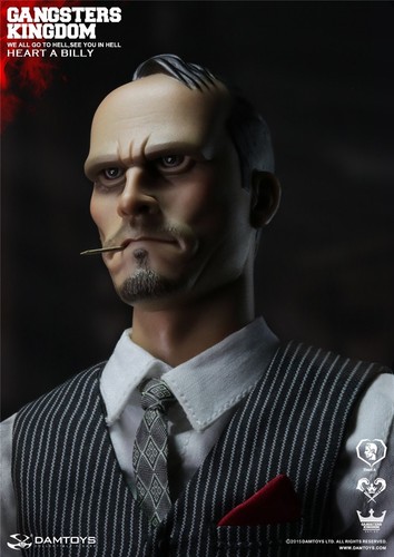 Figura de acción limitada DAMTOYS Gangsters Kingdom Heart A Billy 1/6 nueva en stock - Imagen 11 de 14