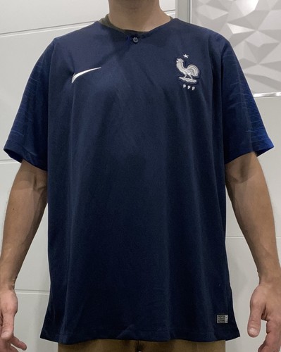Maillot officiel Nike France 2018 taille XL football FFF jamais porté homme - Bild 2 von 10