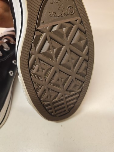 Converse Chuck Taylor All Star High Top schwarz Leder Gr. UK6 sehr guter Zustand - Bild 7 von 17