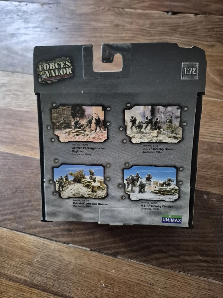 Forces Of Valor #83099 U.S. 4th Infantry Baghdad 2003 New Sealed - Image 2 of 4