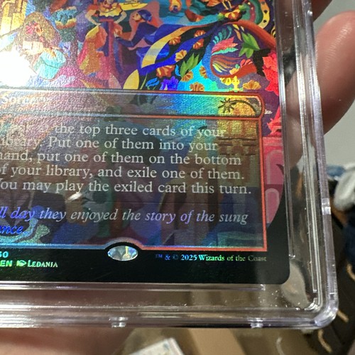 MTG La danza del pueblo Secret Lair  2060 CGC Pristine 10 Pop 1 ๐ฅ - Picture 5 of 13