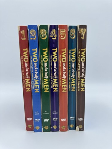 Two and a Half Men - Staffel 1-7 Komplett Serie Auf DVD Gebraucht Guter Zustand - Bild 2 von 4