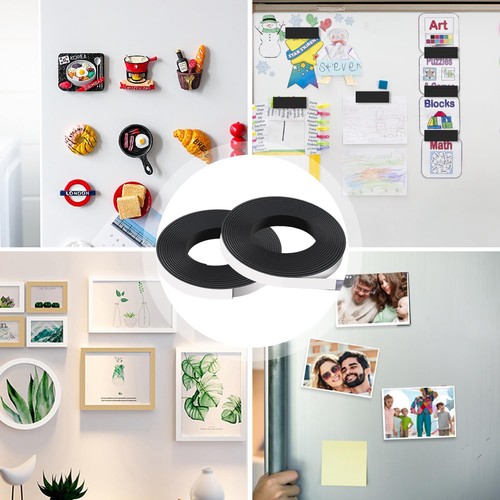 FINDMAG Magnetic Tape, 15 Feet Magnet Tape with Strong Self Adhesive Flexible Ma - Picture 10 of 11