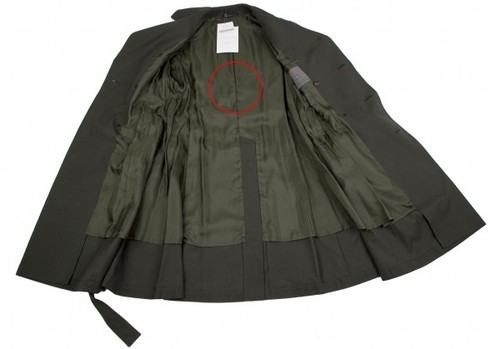 Yohji Yamamoto NOIR Asymmetry Trench Coat Size 2(K-107767) - Picture 12 of 12