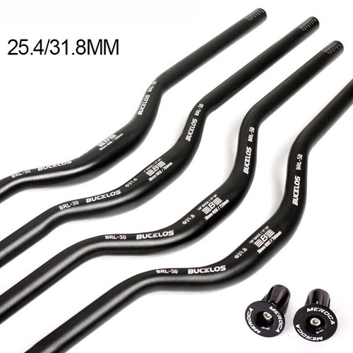 25.4mm 31.8mm Mountain Bike Handlebar 620/660/720/780mm Swallow/Flat Handlebar - Picture 1 of 43