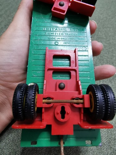 Britains 8 Wheeled Farm Trailer Oldtimer 1978 ohne Heckklappe siehe Beschreibung - Bild 9 von 12