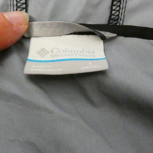 Columbia Niñas Grande (12-14) Rompevientos/Chaqueta Nailon Ligera - Imagen 5 de 5