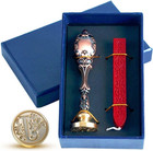 Wax Seal Stamp Kit, Envelope Wax Seals DIY Kit - Retro Sealing Wax Candle + Clas