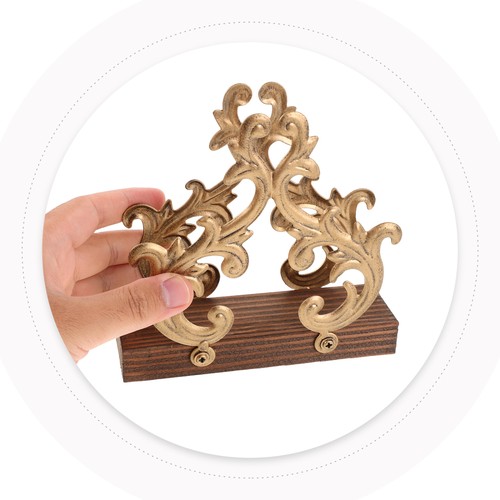  Porta tovaglioli a forma di ramo di salice per dispenser tavola cena indipendente - Foto 8 di 12