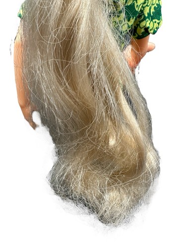 "Muñeca Kerry vintage 18"" ideal 1970 elefante saltador pelo crece familia Chrissy" - Imagen 14 de 14