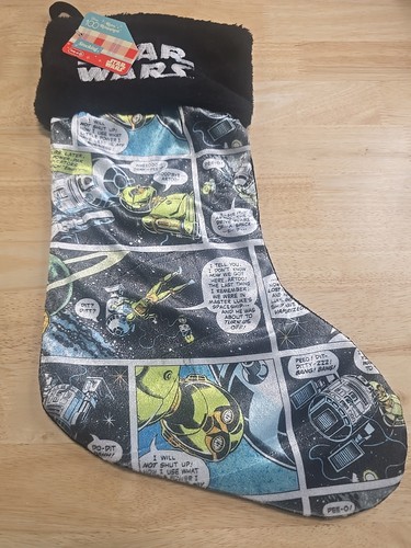 Neu! 18" Star Wars Comic Weihnachten Feiertag Strumpf - Bild 2 von 3