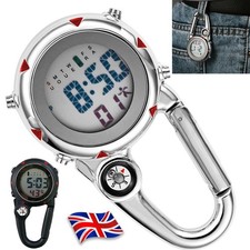 Clip On Carabiner Fob Watch Ambulance Paramedic Technician Nurse Doctor Medic Z