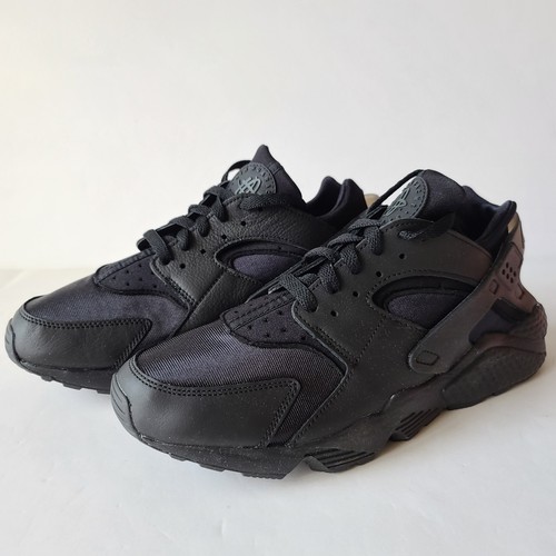 Nike Air Huarache Nero Antracite DD1068-002 Uomo Taglia 10.5 - Foto 3 di 5