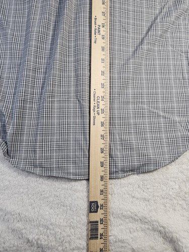 Peter Millar Summer Comfort Plaid Shirt Mens Men's Medium Performance Wicking - Picture 9 of 9