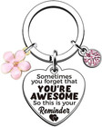Allpeak Gifts for Her Girlfriend Wife Women - Ladies Keyring for Friendship Fema