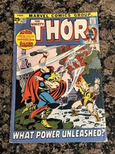 The Mighty Thor #193 (Marvel 1971) Battle of Thor vs. Silver Surfer VG-