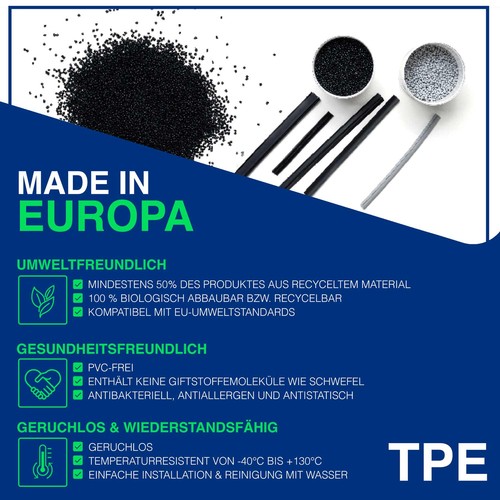 ELMASLINE 3D Gummimatten für TOYOTA YARIS 2020-2025 Hybrid | Zubehör Fußmatten - Bild 6 von 8