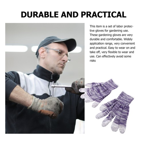 12 Pairs Comfortable Protective Work Gloves for Hand Protection - Bild 7 von 12