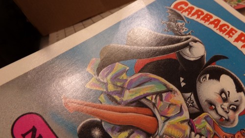 5 1986 GARBAGE PAIL KIDS GIANT DAVE DAN FRANKIE NASTY NICK UP CHUCK LOWER GRADE - Picture 12 of 16