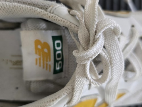 NB New Balance 500 Gr. 42 Weiß-gelb - Bild 3 von 3