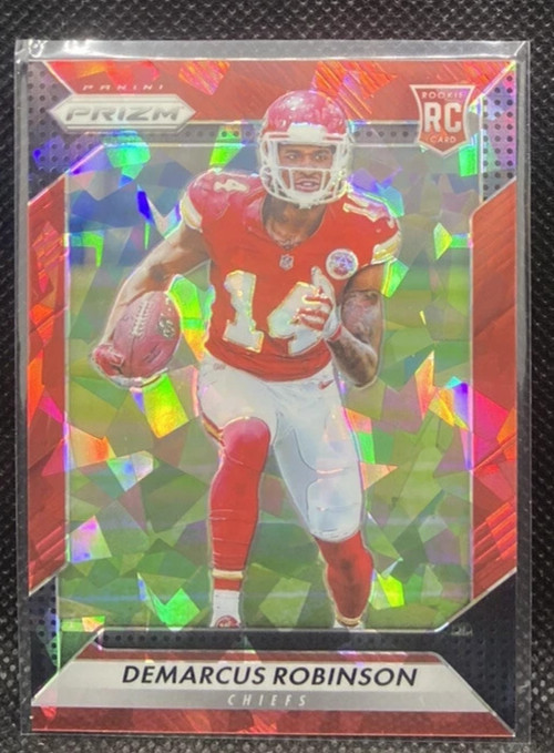 Demarcus Robinson 50/75 Rookie Red Crystals 2016 PANINI Prizm Football #224 NFL