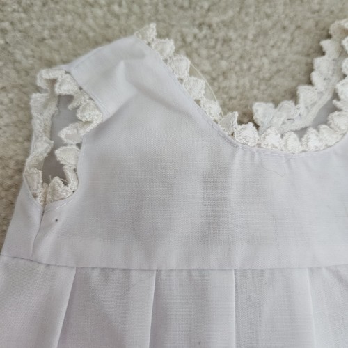 Daisy Kingdom weißes Petticoat-Kleid passt 17-19 Zoll Puppen - Bild 2 von 8