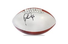 Lawyer Milloy authentic signed NFL full size football W/Cert Autographed A0001