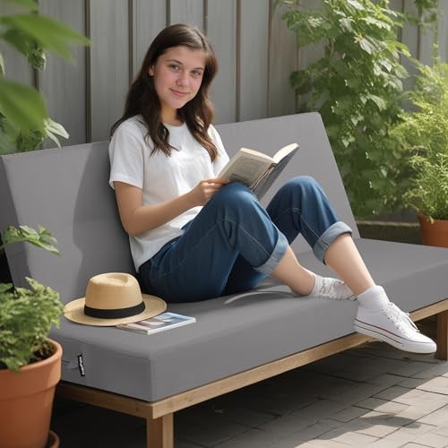Outdoor Bench Cushion 48 inch, Patio Bench Cushion Indoor, Patio Furniture - Picture 3 of 7