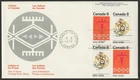 Canada #565a, Plains Indians, Artifacts, UR PB, First Day Cover, FDC 1972