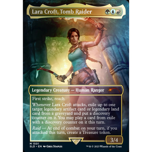 Magic the Gathering: Secret Lair x Tomb Raider - FOIL - Bild 2 von 9