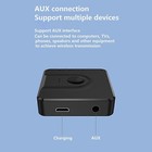 2 In 1 Bluetooth 5.0 Transmitter Receiver 3.5mm Adapter For TV Car Sound System