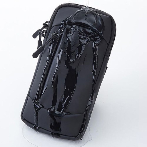 Large capacity Running Mobile Phone Arm Bag PU Arm Sleeve Universal - Photo 4 sur 11