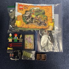 LEGO Adventurers Orient Expedition 7414 Elephant Caravan 100% Complete W/Book