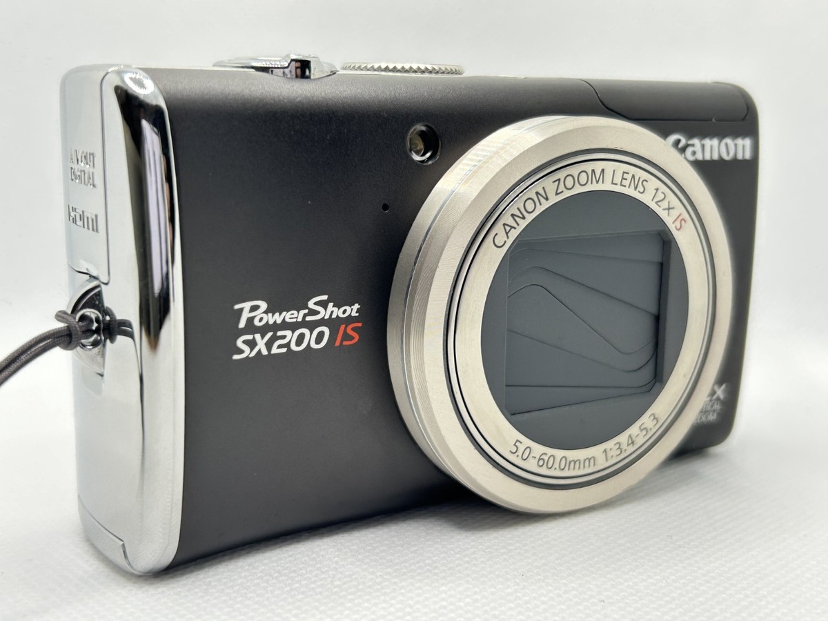 キャノン　Canon PowerShot SX200IS ブラウン 美品 Near Mint] Canon Powershot SX200 IS Brown Compact Digital