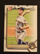 2022 Bowman Jacob Misiorowski 1st Bowman RC #132 🔥 🔥 🔥 ROY?