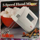 Brand New Salton 5-Speed Hand Handheld Mixer MX-2 White Gibsons 1993 NOS NIB
